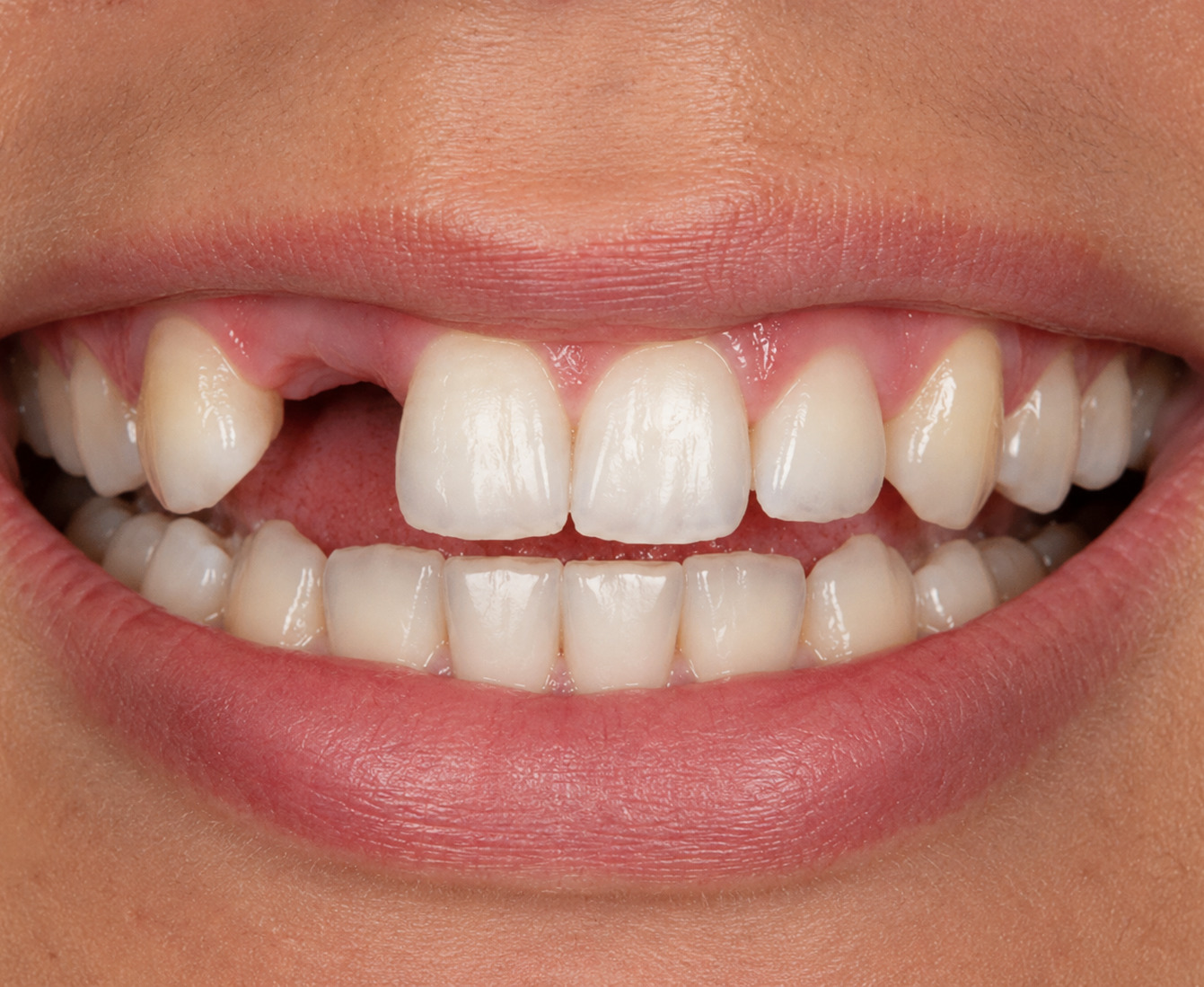 Antes do implante dentário